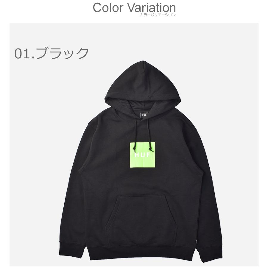 HUF（ハフ） パーカー メンズ エッセンシャルズ ボックス ロゴフーディ