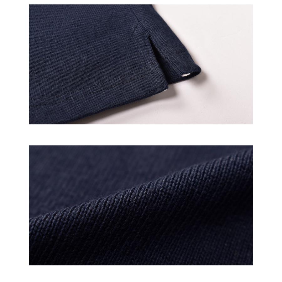 ハフ ポロシャツ 長袖 メンズ MIXED UP LS KNIT POLO HUF KN00394 紺 ロングスリーブ 茶 | HUF | 06