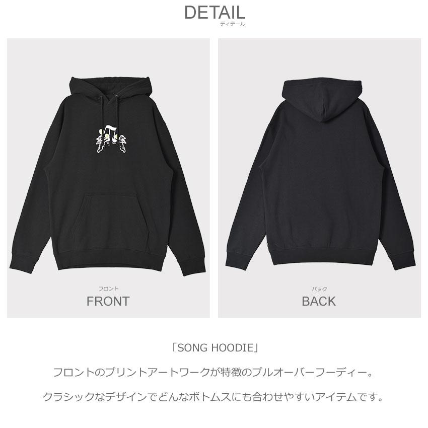 HUF（ハフ） パーカー メンズ SONG HOODIE HUF PF00681 ベージュ