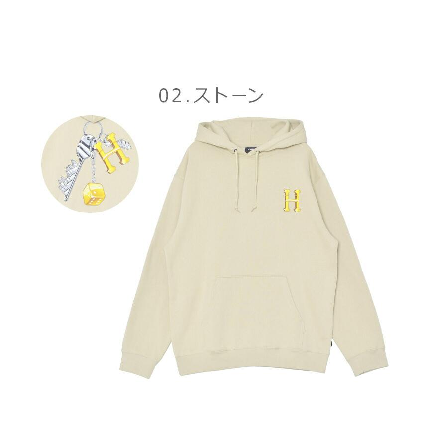 HUF 　正規品　HUF KEYS TO THE CITY HOODIE S HUF（ハフ） パーカー メンズ KEYS TO THE CITY HOODIE HUF PF00710