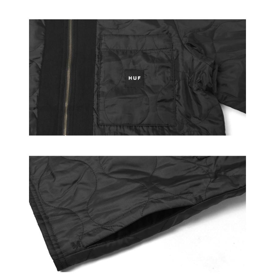 HUF（ハフ） 中綿ジャケット メンズ MASON REVERSIBLE SHACKET HUF