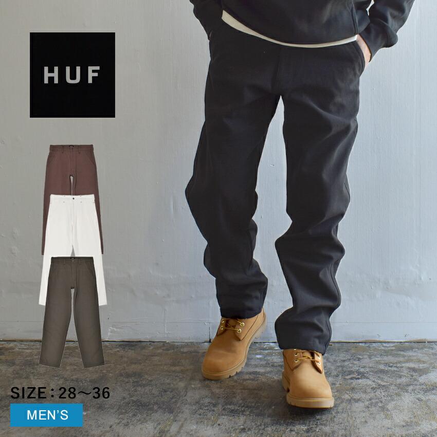 HUF（ハフ） ロングパンツ メンズ MASON PANT HUF PT00335 ブラック 黒