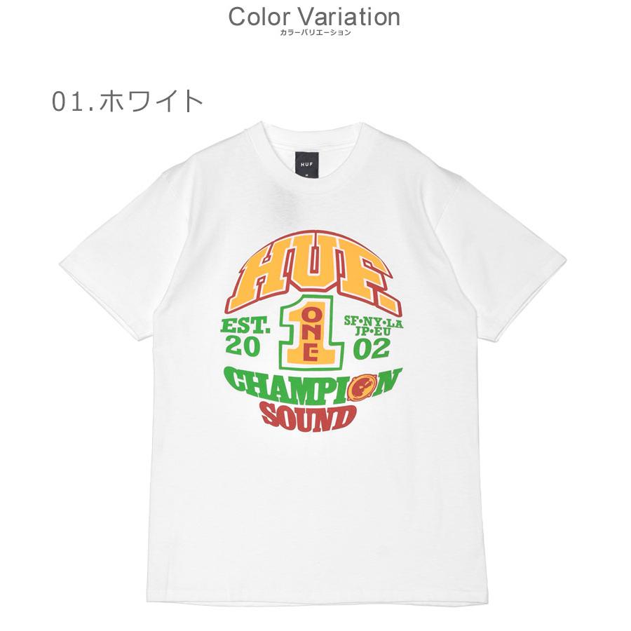 HUF（ハフ） 半袖Tシャツ メンズ CHAMPION SOUND S／S TEE HUF TS02411