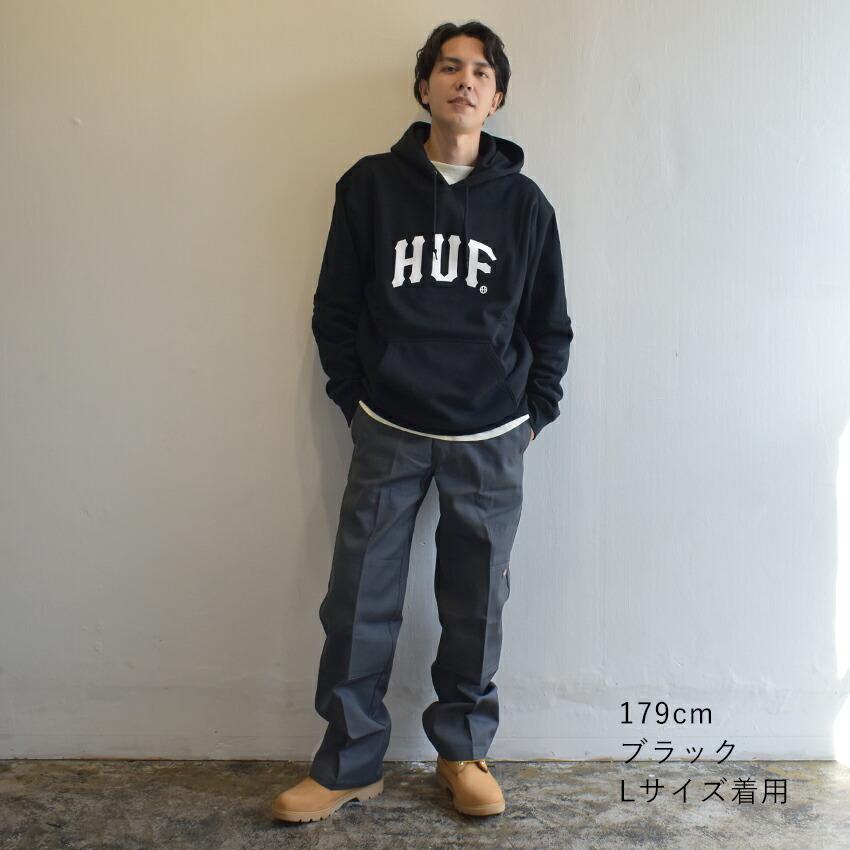 HUF（ハフ） フーディー メンズ アーチプルオーバーパーカー HUF