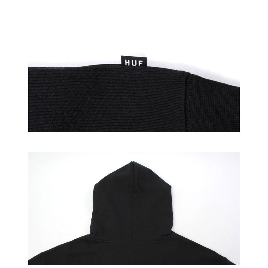HUF（ハフ） ジップパーカー メンズ ALL CAPS FULL ZIP HOODIE HUF