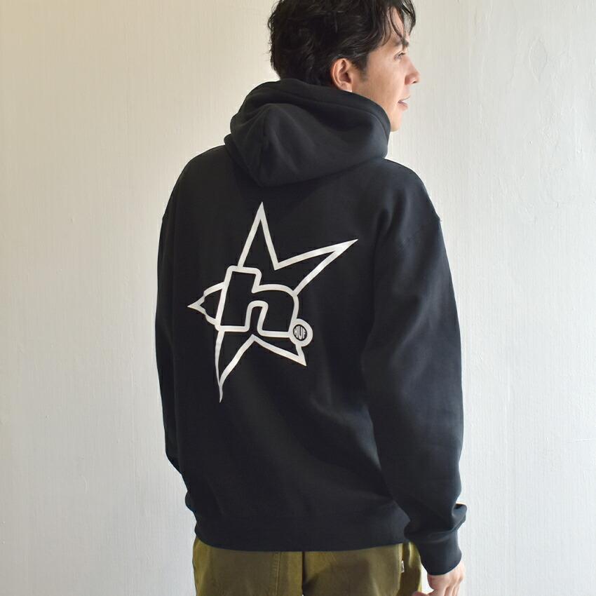 HUF（ハフ） パーカー メンズ H STAR LOGO HOODIE HUF PF00790 グレー