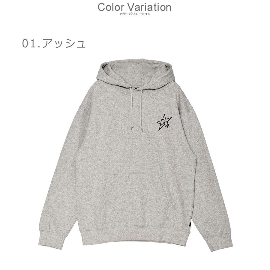 HUF（ハフ） パーカー メンズ H STAR LOGO HOODIE HUF PF00790 グレー
