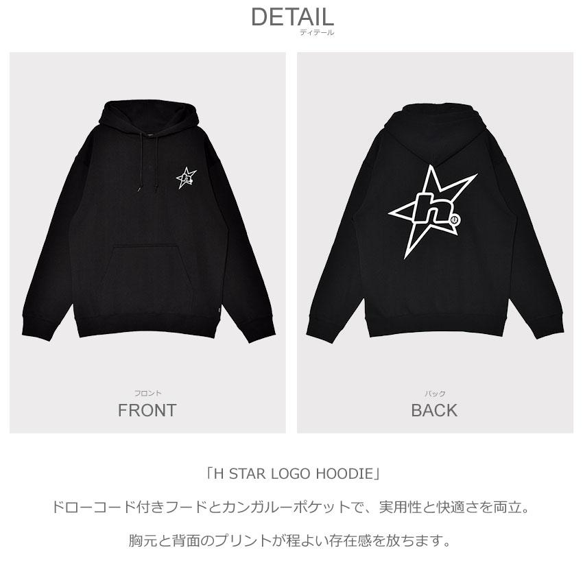 HUF（ハフ） パーカー メンズ H STAR LOGO HOODIE HUF PF00790 グレー 
