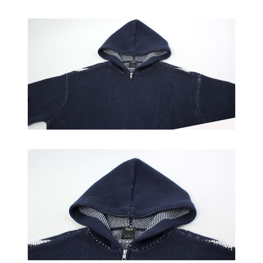 HUF（ハフ） ニットパーカー メンズ レディース TOKEN ZIP HOODED