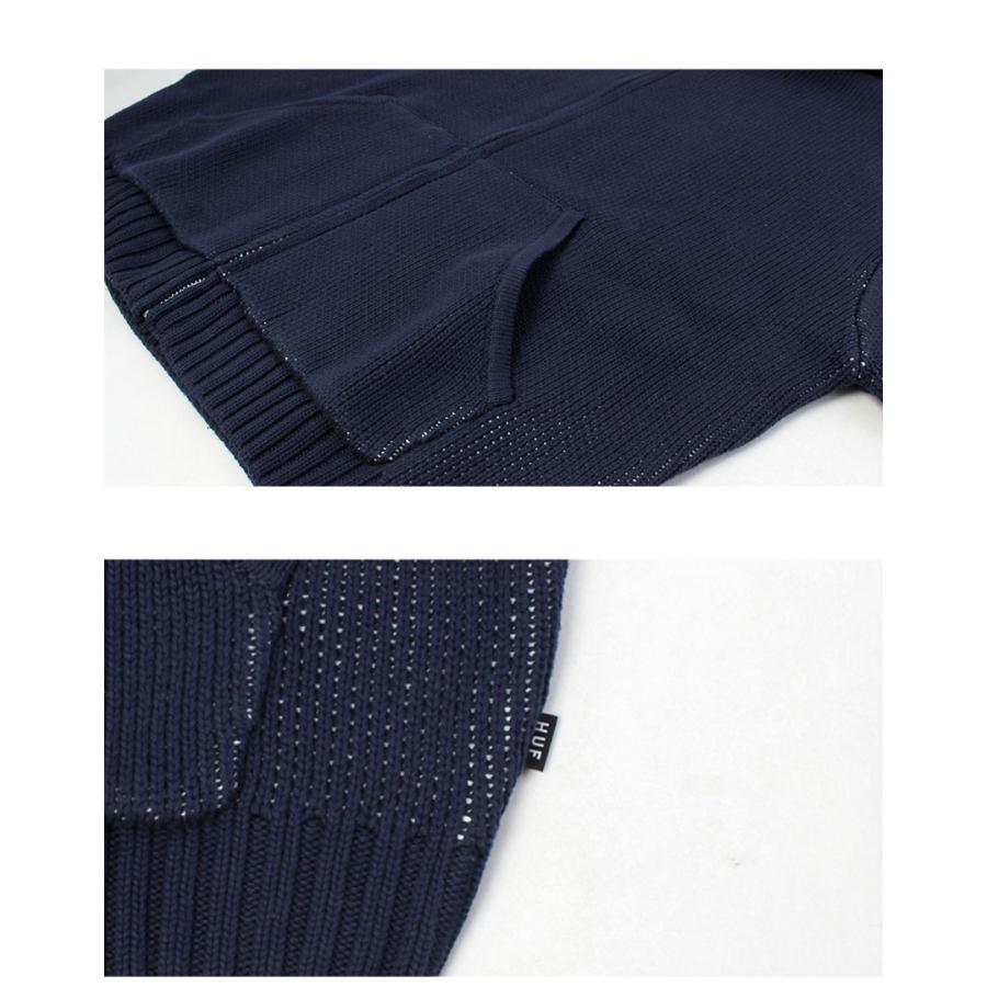 HUF（ハフ） ニットパーカー メンズ レディース TOKEN ZIP HOODED 