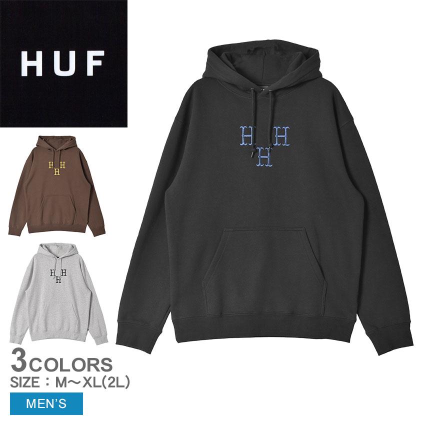 HUF（ハフ） パーカー メンズ HAT TRICK PULLOVER HOODIE HUF PF00615