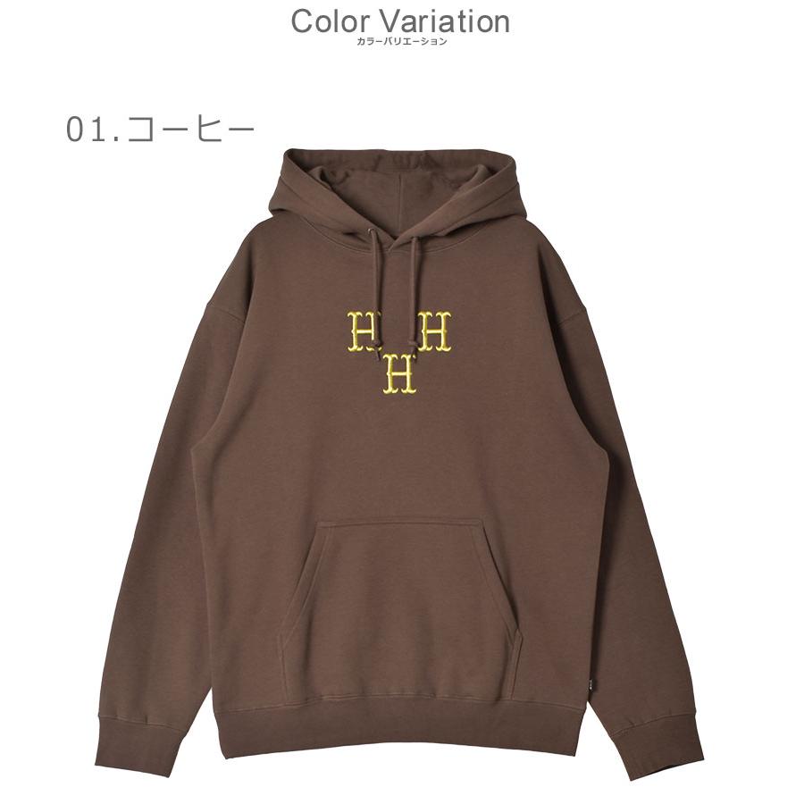 HUF（ハフ） パーカー メンズ HAT TRICK PULLOVER HOODIE HUF PF00615