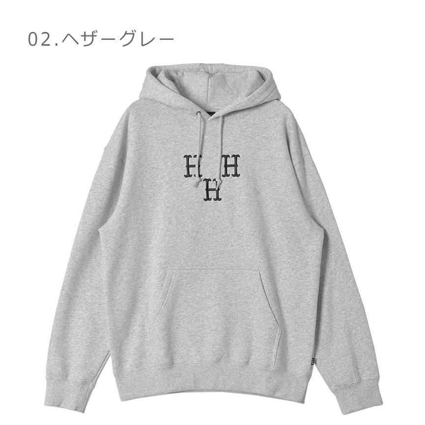 HUF（ハフ） パーカー メンズ HAT TRICK PULLOVER HOODIE HUF PF00615