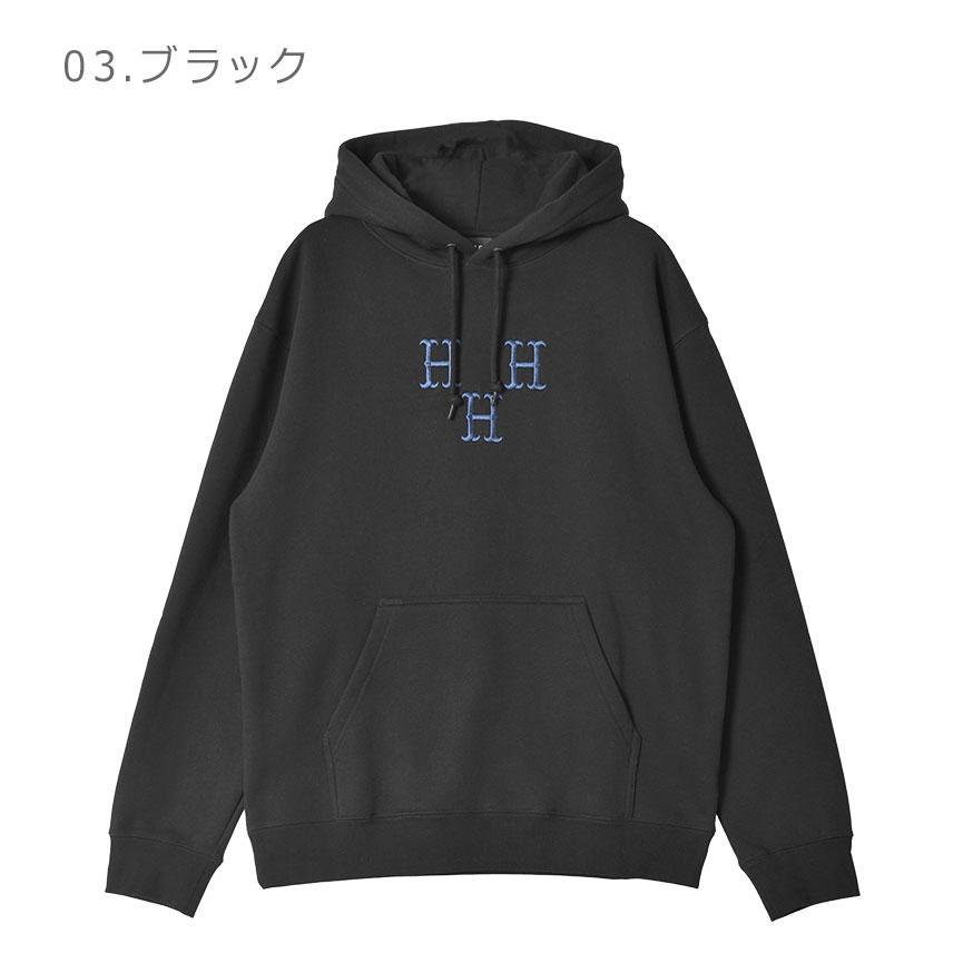 HUF（ハフ） パーカー メンズ HAT TRICK PULLOVER HOODIE HUF PF00615