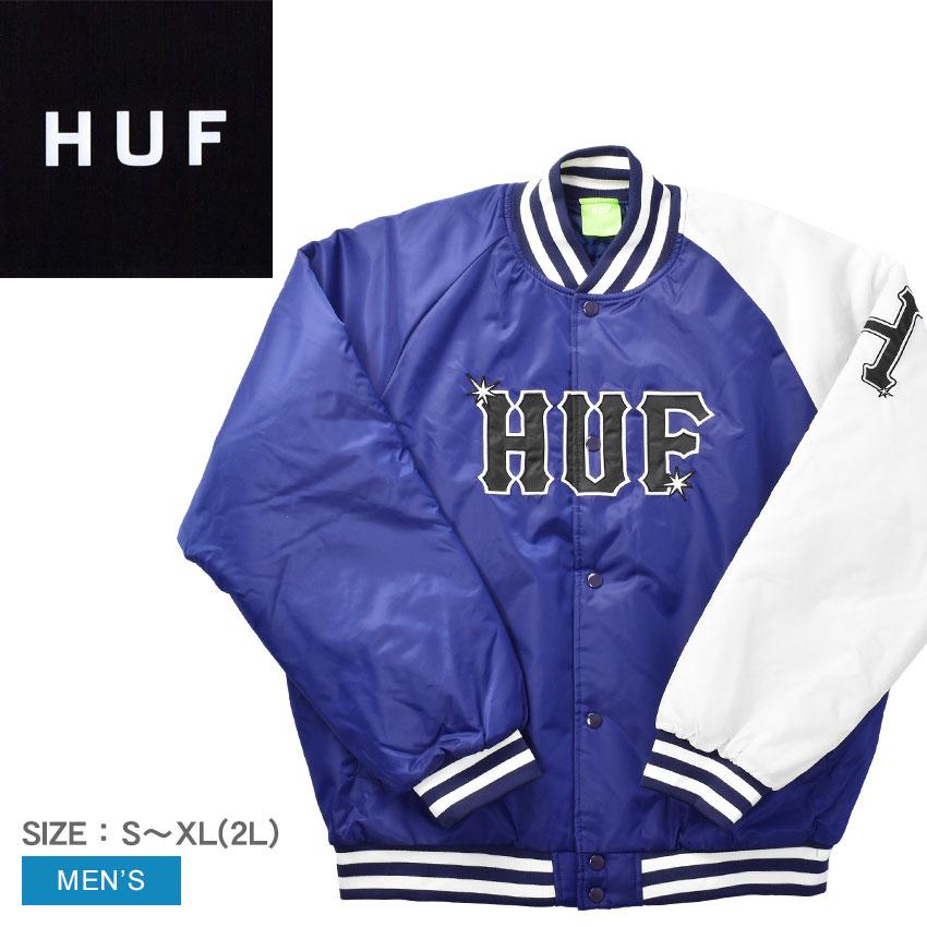 HUF 送料無料 ハフ アウター メンズ サテンベースボール HUF 送料無料 ハフ アウター メンズ サテンベースボール
