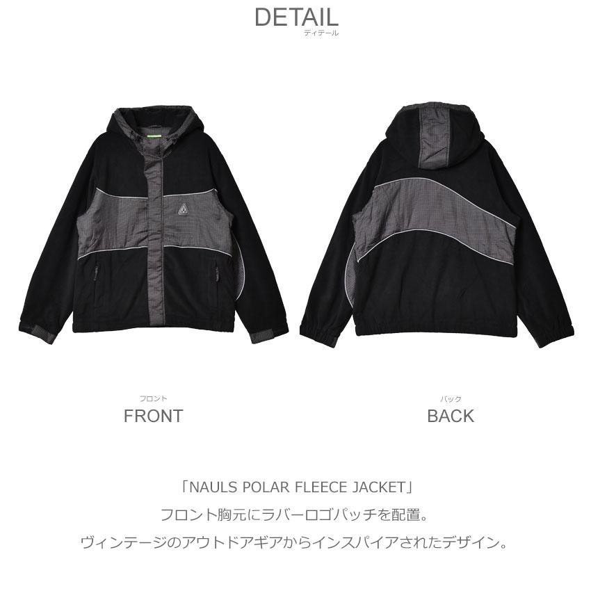 HUF / フリースジャケット/L/ポリエステル/BLK/JK00369 HUF ハフ ジャケット メンズ ポーラーフリースジャケット JK00369 黒