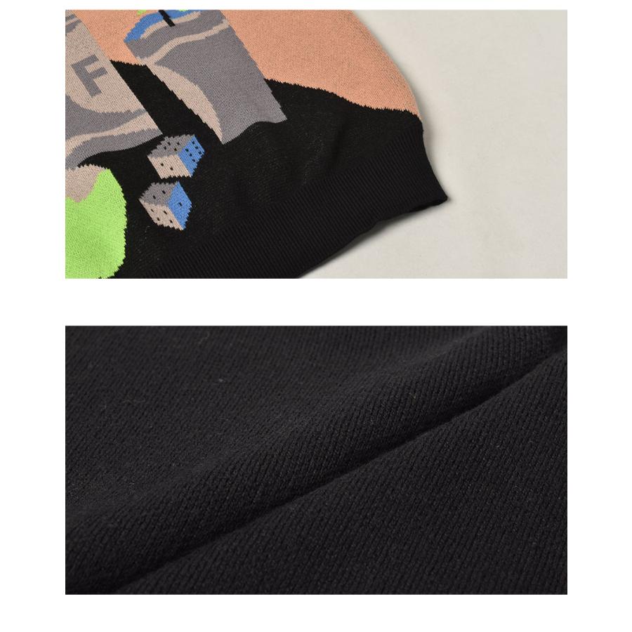 HUF 送料無料 ハフ セーター メンズ スティル ライフ クルー