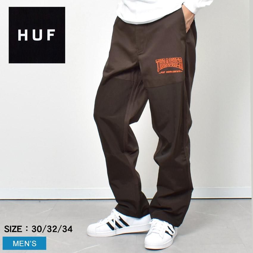 ハフ ボトムス メンズ FIELD CREW PANT HUF PT00265 茶 ロングパンツ ズボン 長ズボン カジュアル ストリート スケボー | HUF
