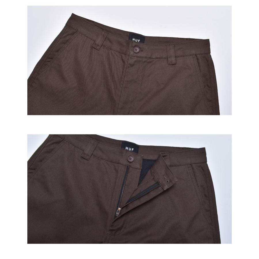 ハフ ボトムス メンズ FIELD CREW PANT HUF PT00265 茶 ロングパンツ ズボン 長ズボン カジュアル ストリート スケボー | HUF | 02