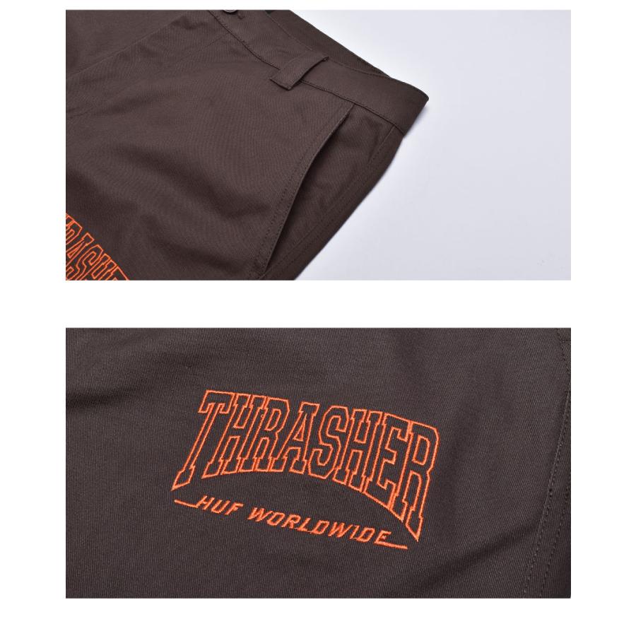 ハフ ボトムス メンズ FIELD CREW PANT HUF PT00265 茶 ロングパンツ ズボン 長ズボン カジュアル ストリート スケボー | HUF | 03