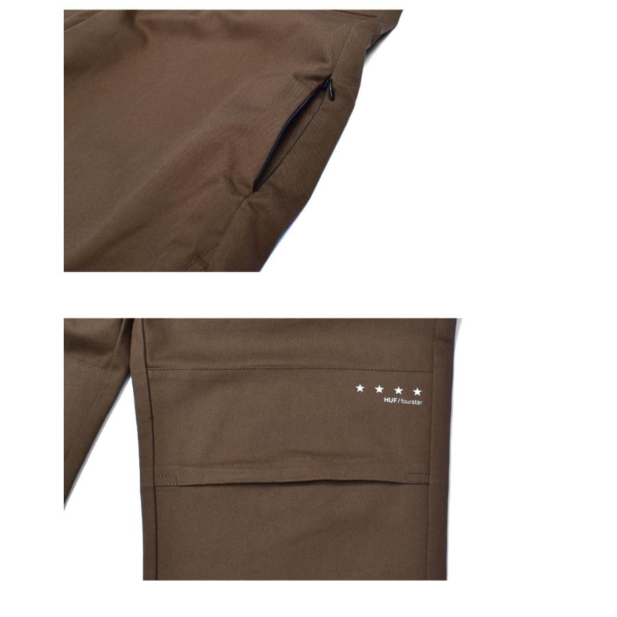 HUF（ハフ） ボトムス メンズ キャロル パンツ HUF PT00295 ブラウン