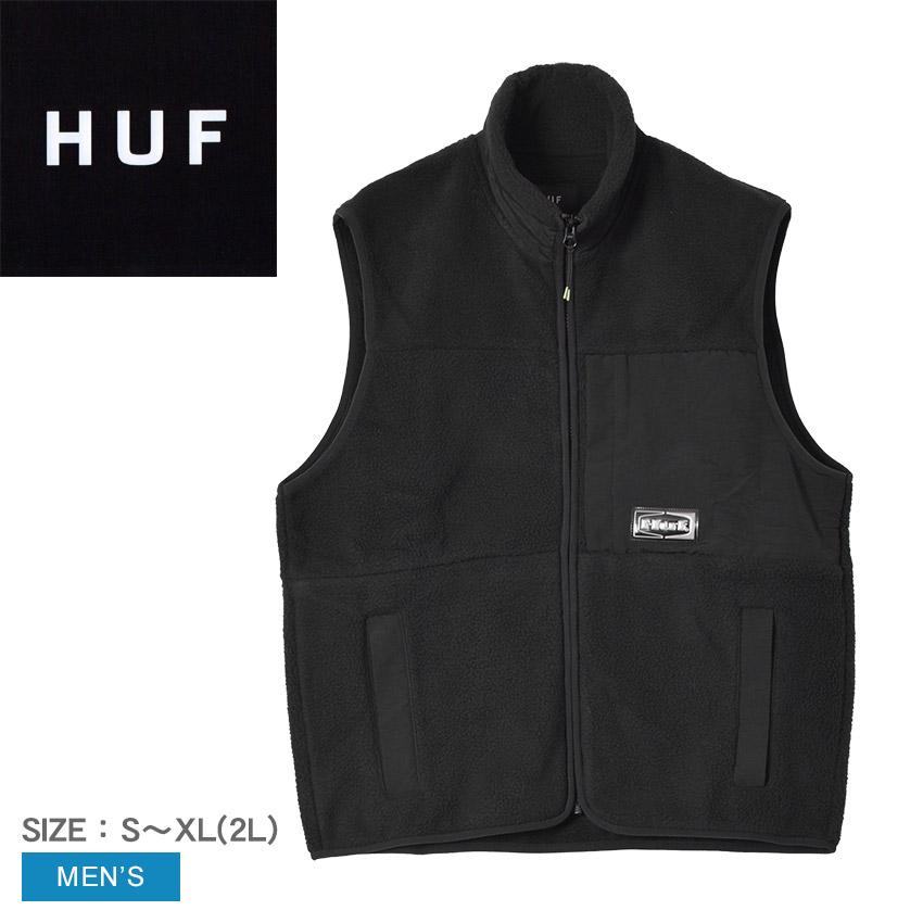 HUF（ハフ） ボアベスト メンズ SONOMA HIGH PILE VEST HUF JK00444