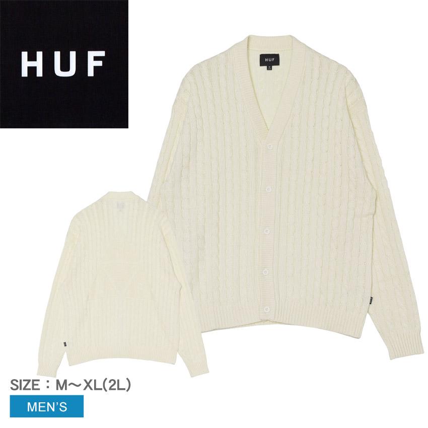 HUF（ハフ） カーディガン メンズ TT JACQUARD CARDIGAN HUF KN00520