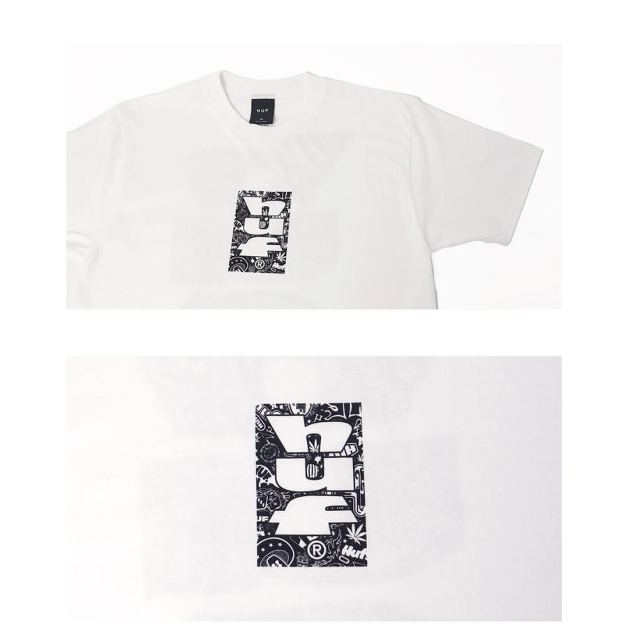 HUF（ハフ） （ネコポス配送） 半袖Tシャツ メンズ METABLAST S/S TEE HUF TS02445 ホワイト 白 レディース ...