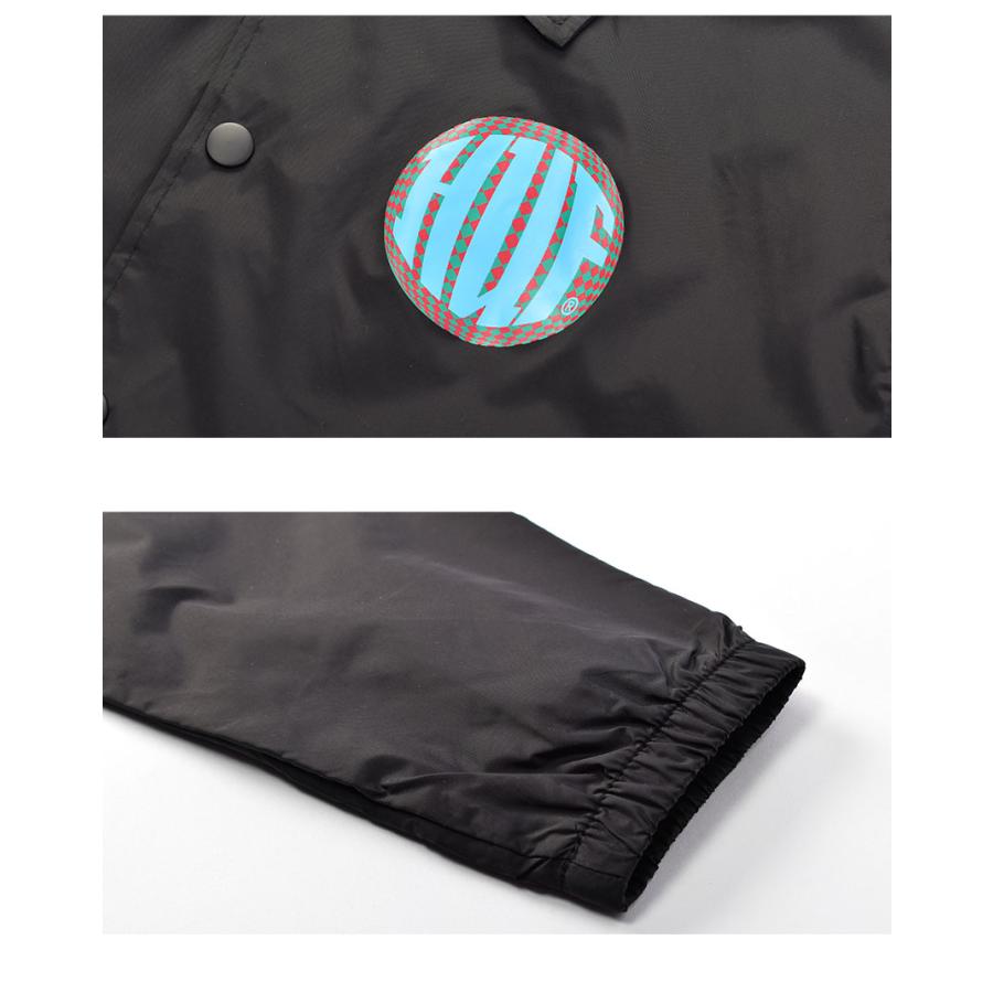 ハフ コーチジャケット レディース HUF WJK0011 ジャケット クロップド クロップド丈 耐水 アウター | HUF | 03