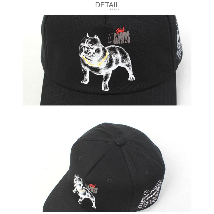 HUF（ハフ） 帽子 メンズ レディース 4 THE DAWGS SNAPBACK HUF