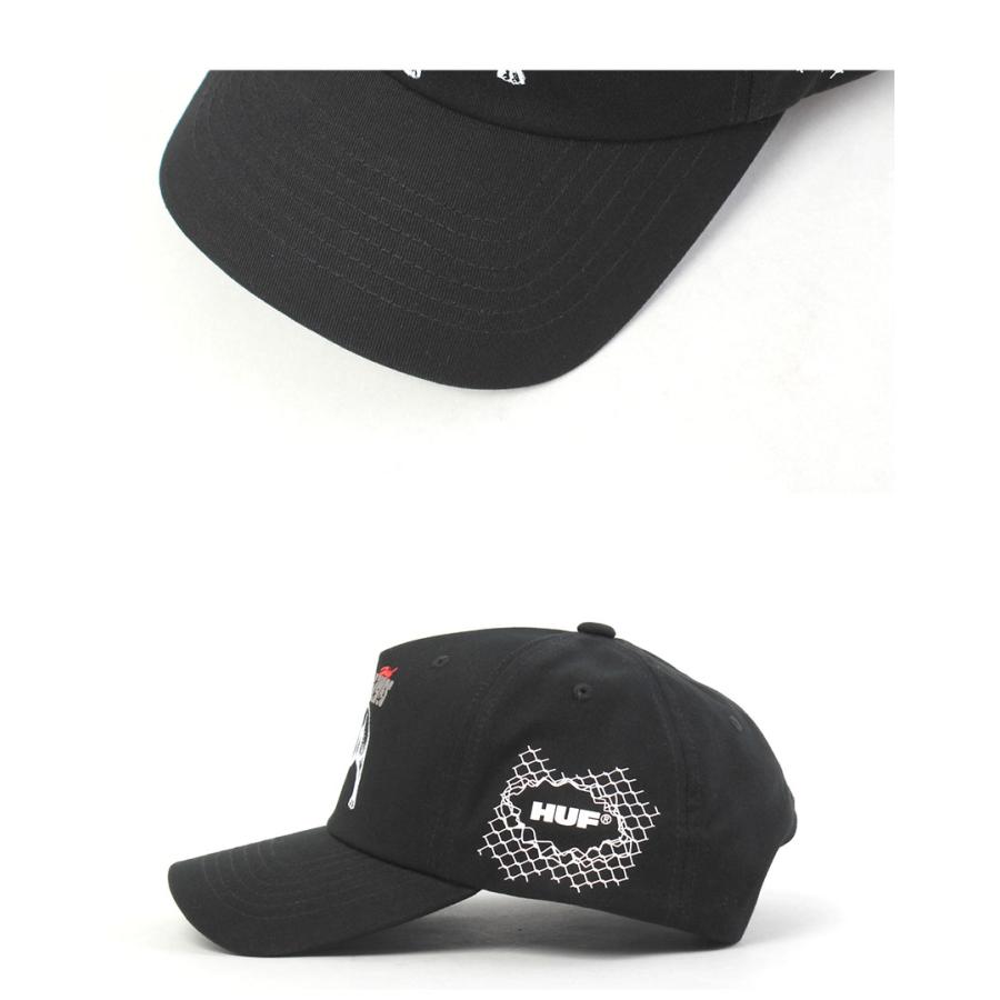 HUF（ハフ） 帽子 メンズ レディース 4 THE DAWGS SNAPBACK HUF