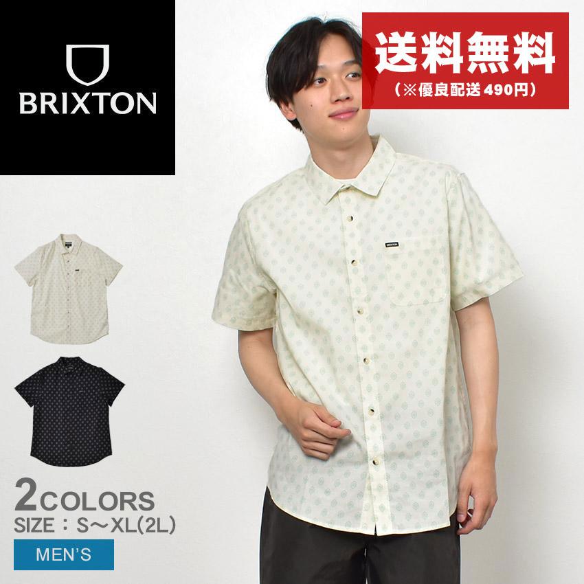 BRIXTON（ブリクストン） 半袖シャツ メンズ チャーター プリント S/S