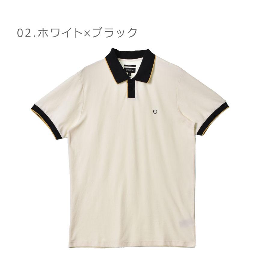 BRIXTON（ブリクストン） 半袖ポロシャツ メンズ PROPER S/S POLO KNIT