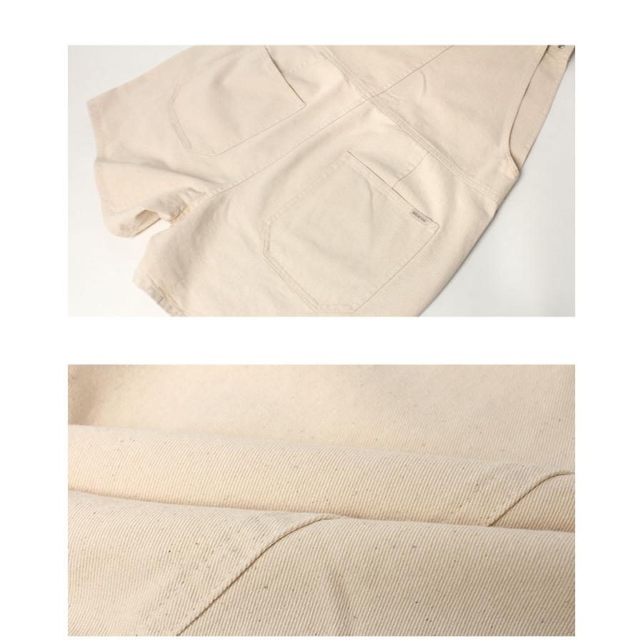 ブリクストン ボトムス レディース COSTA SHORT OVERALL BRIXTON 04875 ベージュ ナチュラル ウエア 半ズボン ズボン ボトムス 爆買_5