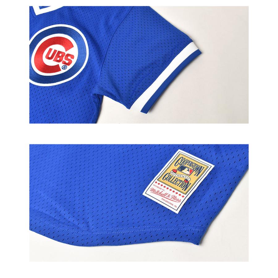 ミッチェルアンドネス ユニフォーム メンズ MITCHELL ＆ NESS ABPJ3068-CCU84RSAROYA 青 ストリート 爆買の画像