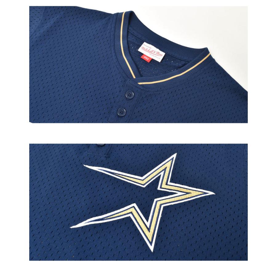 ミッチェルアンドネス ユニフォーム メンズ クレイグビジオヒューストンアストロズ1997 MITCHELL ＆ NESS ABPJ3058-HAS97CBGNAVY 爆買の画像