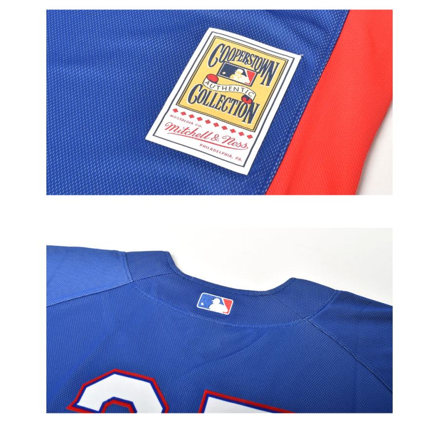 ミッチェルアンドネス テキサスレンジャーズ ペリー MLB ゲームシャツ Mitchell&Ness（ミッチェルアンドネス） ユニフォーム メンズ MLB