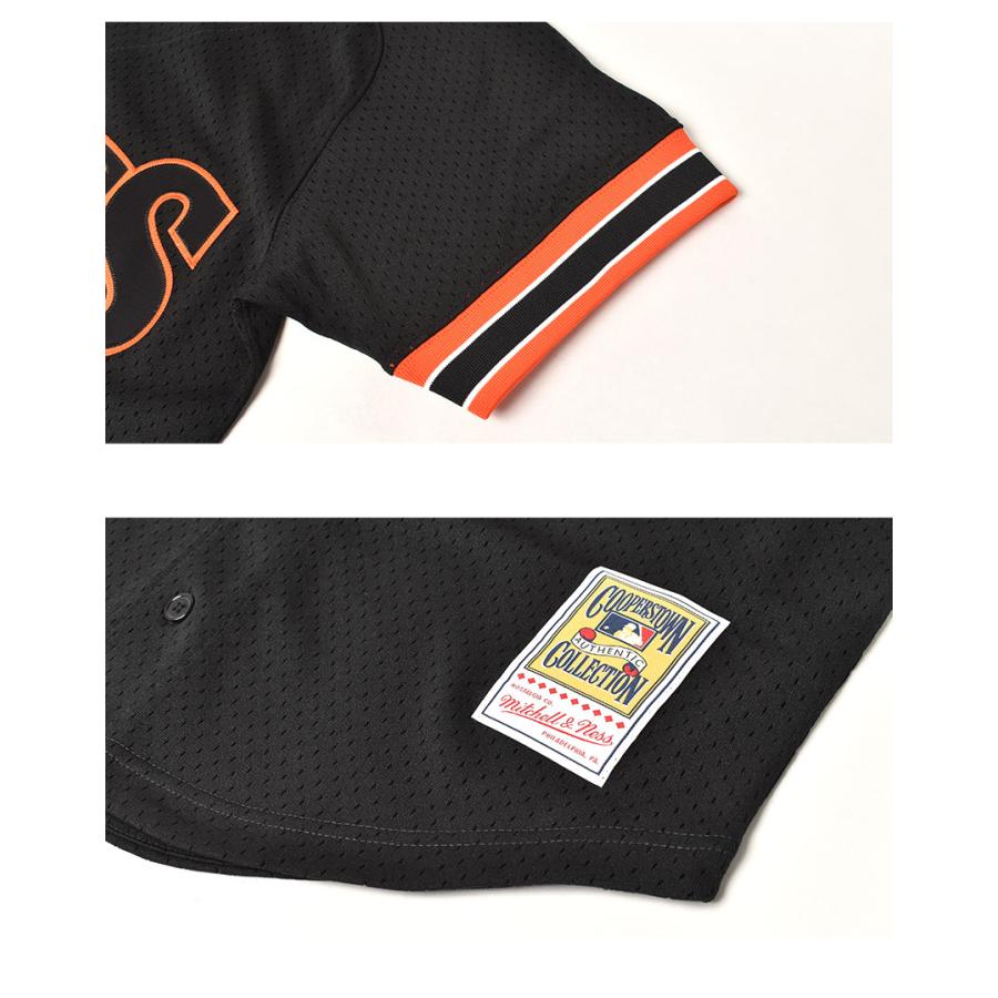 ミッチェルアンドネス ユニフォーム メンズ MITCHELL ＆ NESS ABPJ3101-SFG93WCLBLCK 爆買