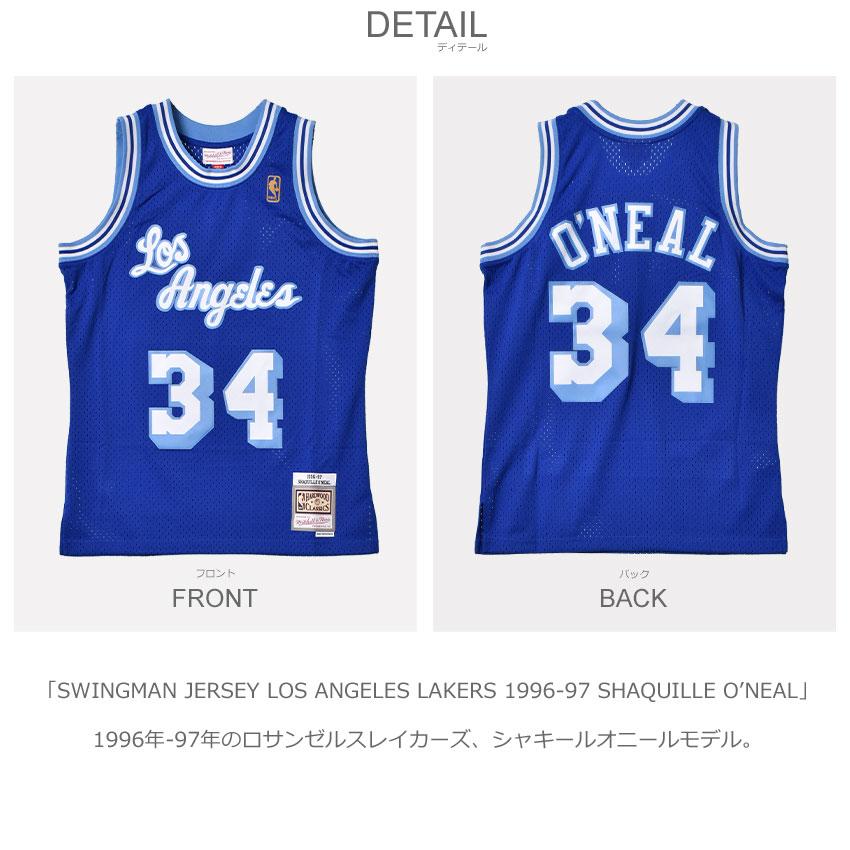 シャキールオニール　スウィングマンジャージ　ミッチェルアンドネス　レイカーズ Mitchell&Ness（ミッチェルアンドネス） ミッチェル＆ネス