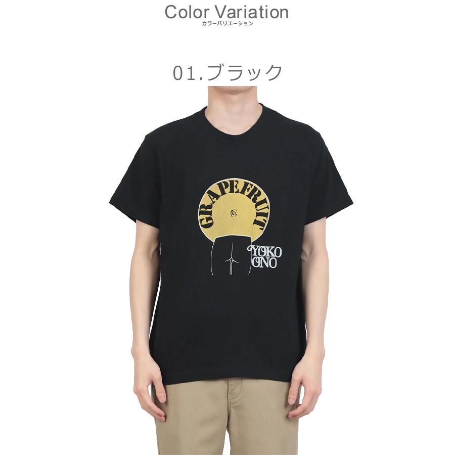WORN FREE ウォーンフリー 半袖Tシャツ メンズ JOHN LENNON GRAPEFRUIT