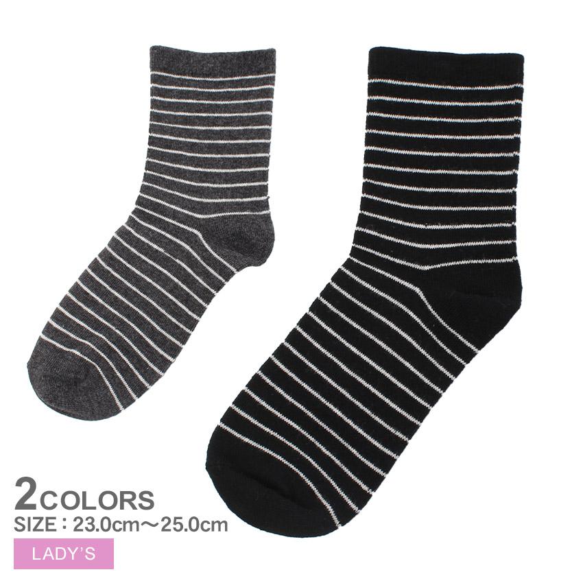 （ネコポス配送） 靴下 レディース 細ボーダー ショート丈ソックス GSX5012 ブラック 黒 グレー レディースソックス ショートソックス 細ボーダー 爆買 | 