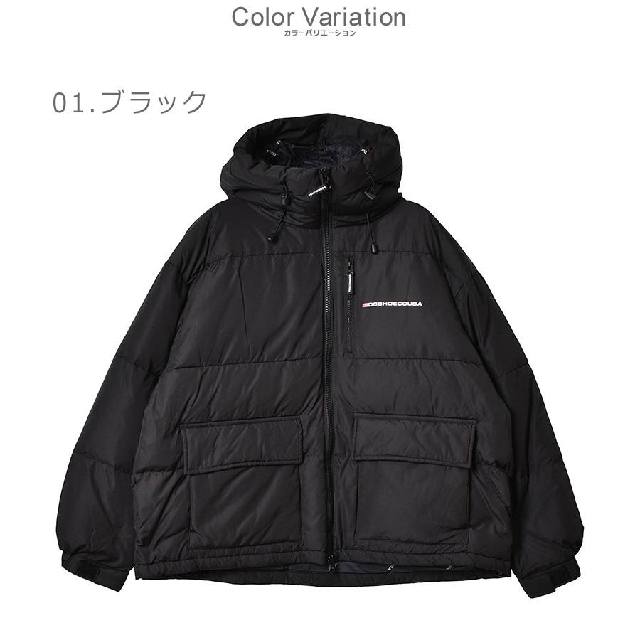 DC SHOES / ダウンジャケット/L/ポリエステル/BLK/DJK224049 DC SHOES（ディーシーシューズ） 送料無料 DCシューズ ダウン