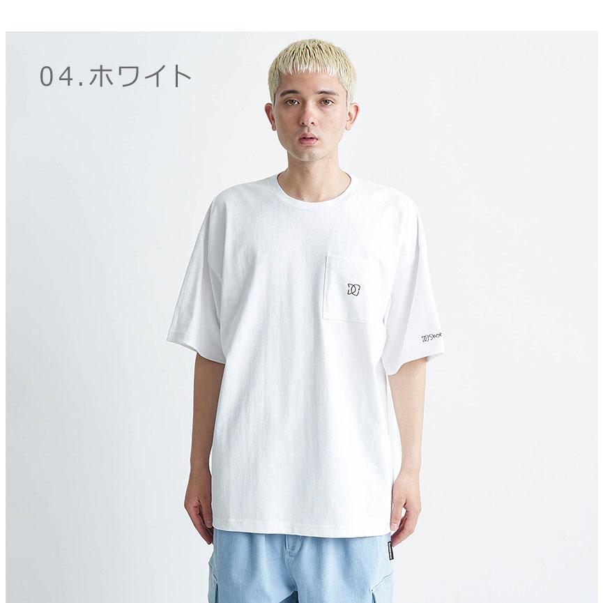 DCシューズ 半袖Tシャツ メンズ 24 POCKET SS DCSHOECOUSA DST241015 ブラック 黒 ホワイト 白 Tシャツ ショートスリーブ ロゴ 父の日｜z-craft｜09