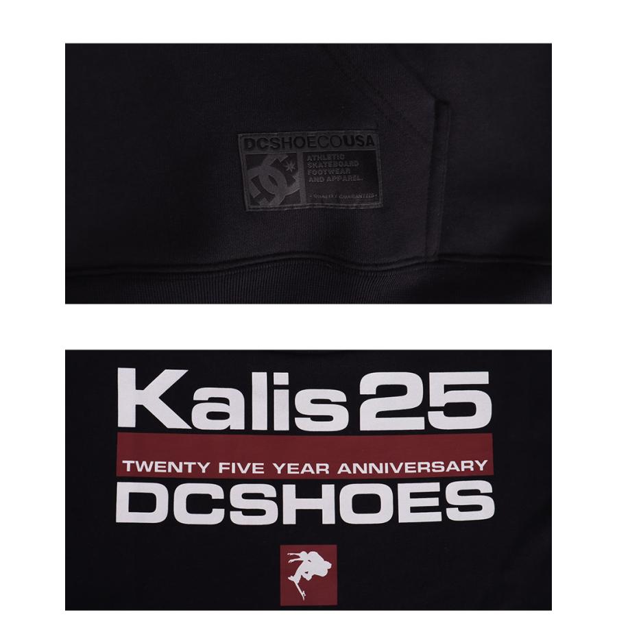 DCシューズ パーカー メンズ KALIS 25 PH S フーディ　パーカー DCSHOECOUSA DPO234003 ブラック 黒 ブランド カジュアル シンプル｜z-craft｜05