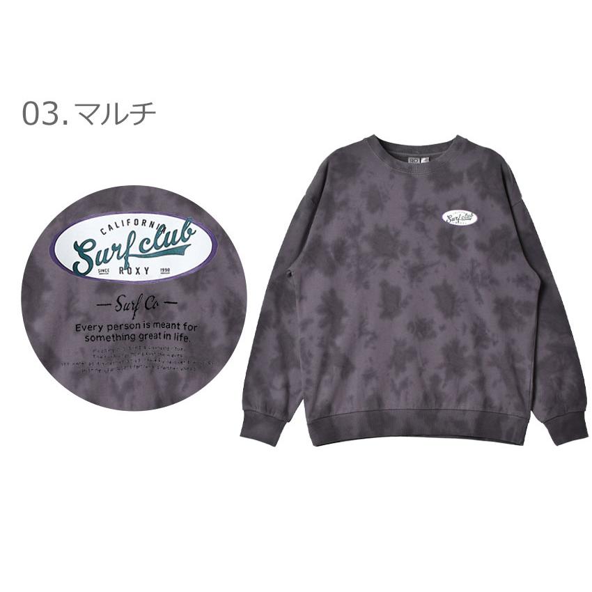 ROXY（ロキシー） スウェット レディース SURF CLUB PO バックプリント