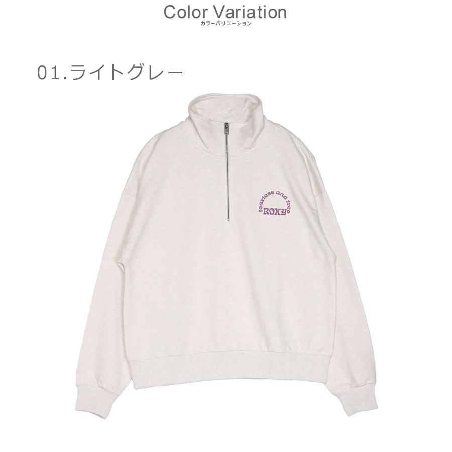 ROXY（ロキシー） スウェット レディース ROXY BEACH HALF ZIP ハーフ