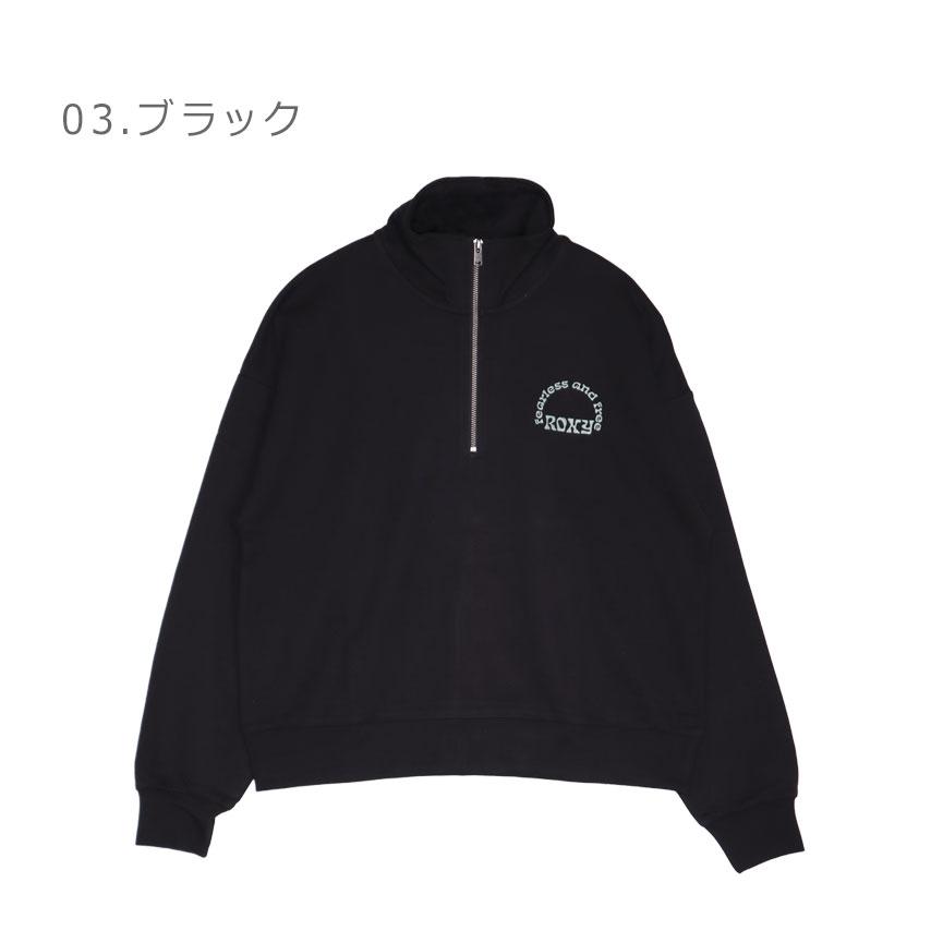 ROXY（ロキシー） スウェット レディース ROXY BEACH HALF ZIP ハーフ