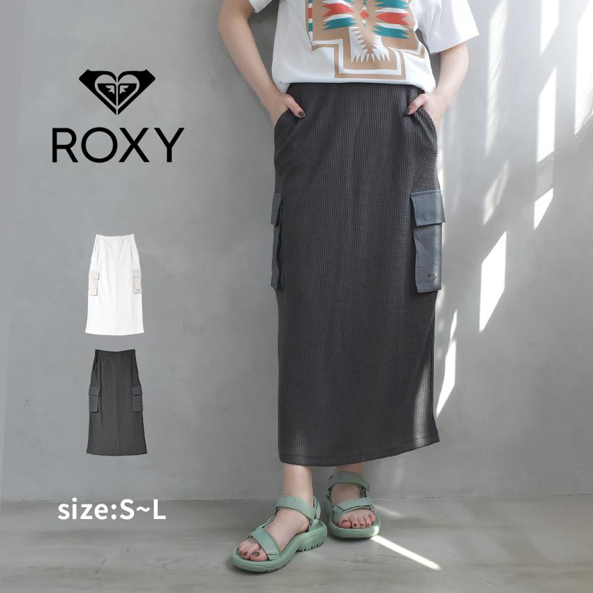 ROXY（ロキシー） スカート レディース CALL ME MAYBE スカート ROXY RSK241048 ブラック 黒 ホワイト 白 ...