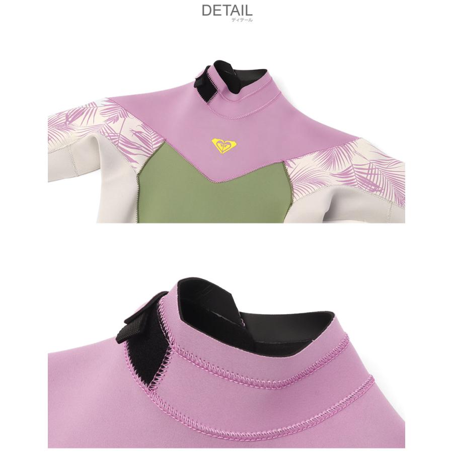 カオ　ROXY フルスーツ 130サイズ オレンジ　ピンク ROXY（ロキシー） ウエットスーツ レディース 2/2 RISE BZ FULL