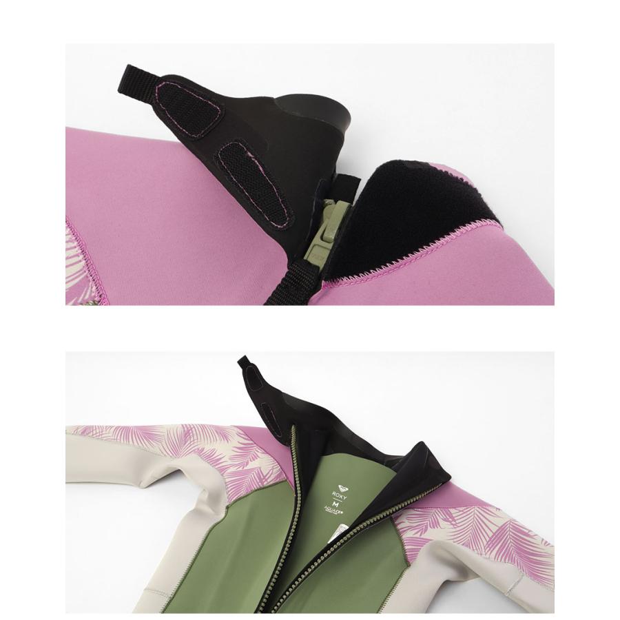 カオ　ROXY フルスーツ 130サイズ オレンジ　ピンク ROXY（ロキシー） ウエットスーツ レディース 2/2 RISE BZ FULL